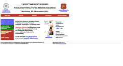 Desktop Screenshot of kongres2001.ptkardio.pl